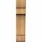 Ekena Millwork New Brighton Smooth Corbel, Western Red Cedar, 5 1/2"W x 8"D x 24"H COR06X08X24NEB00SWR - alternate 3